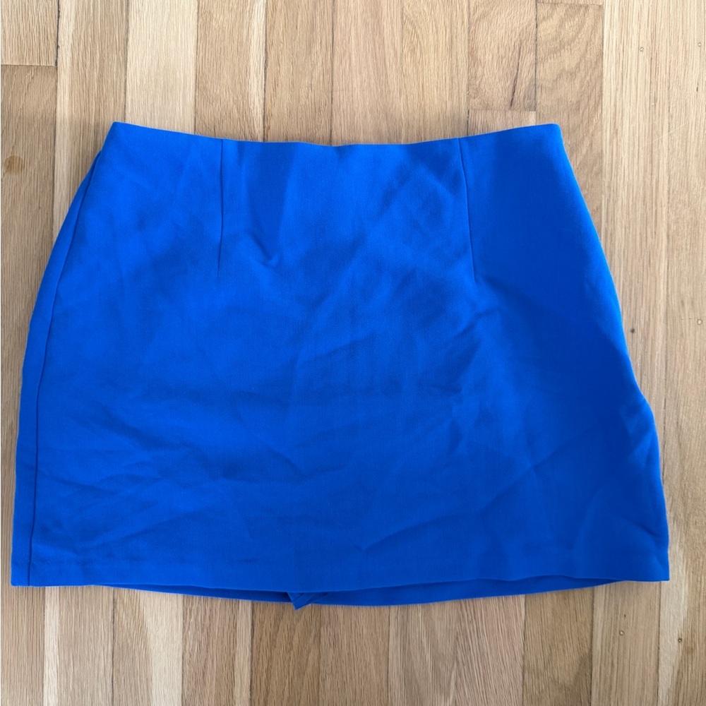 Abercrombie & Fitch Vibrant Blue Mini Skirt